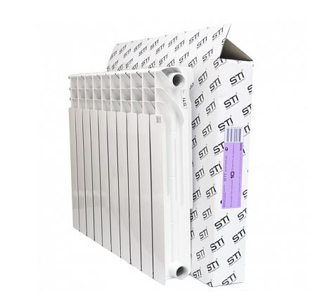 Биметаллический радиатор STI 500 100 4 секции