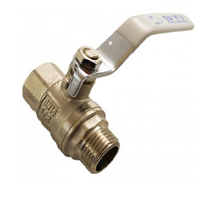 Краны шаровые латунные STI (газ, вода)