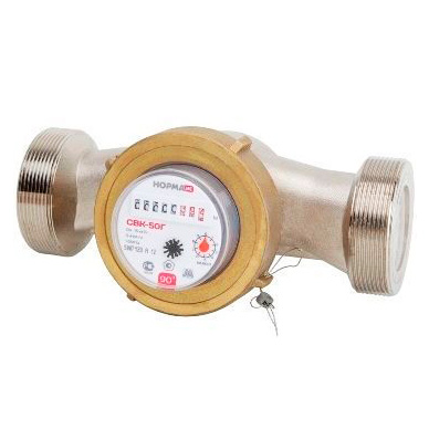 Счетчик воды универсальный Норма СВК-50 Г компл.