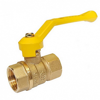 Кран шаровой газовый 11Б27п ГГ рычаг 15 (Россия)