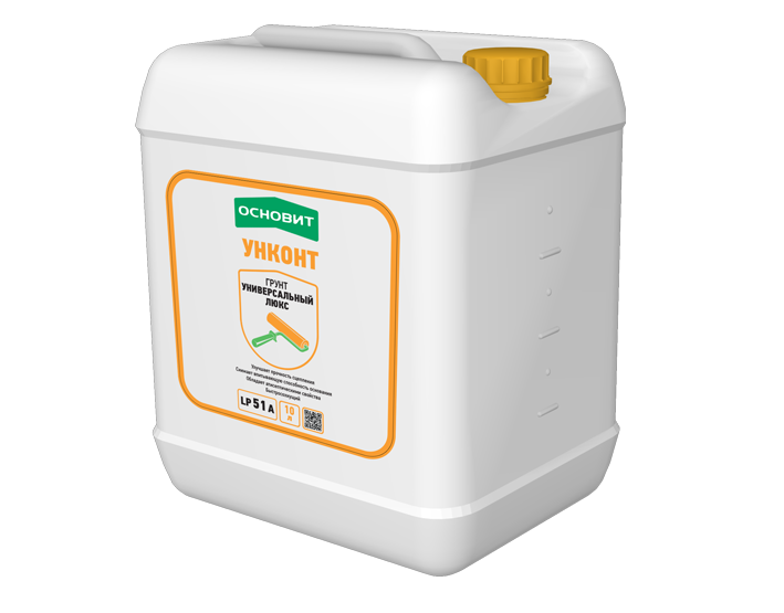 Грунт универсальный ОСНОВИТ УНКОНТ ЛЮКС LP51 A 10 л